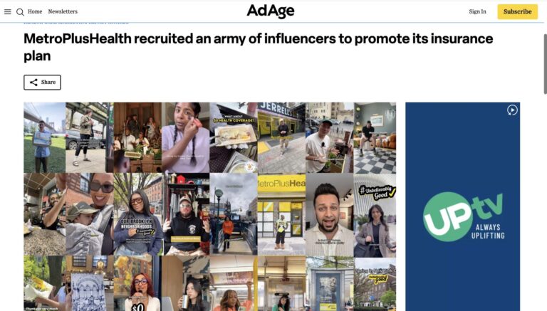 Army of Influences: Building Trust Through Social Media