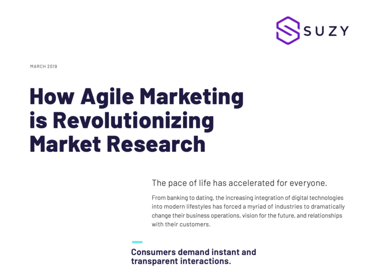 Cover of Suzy whitepaper